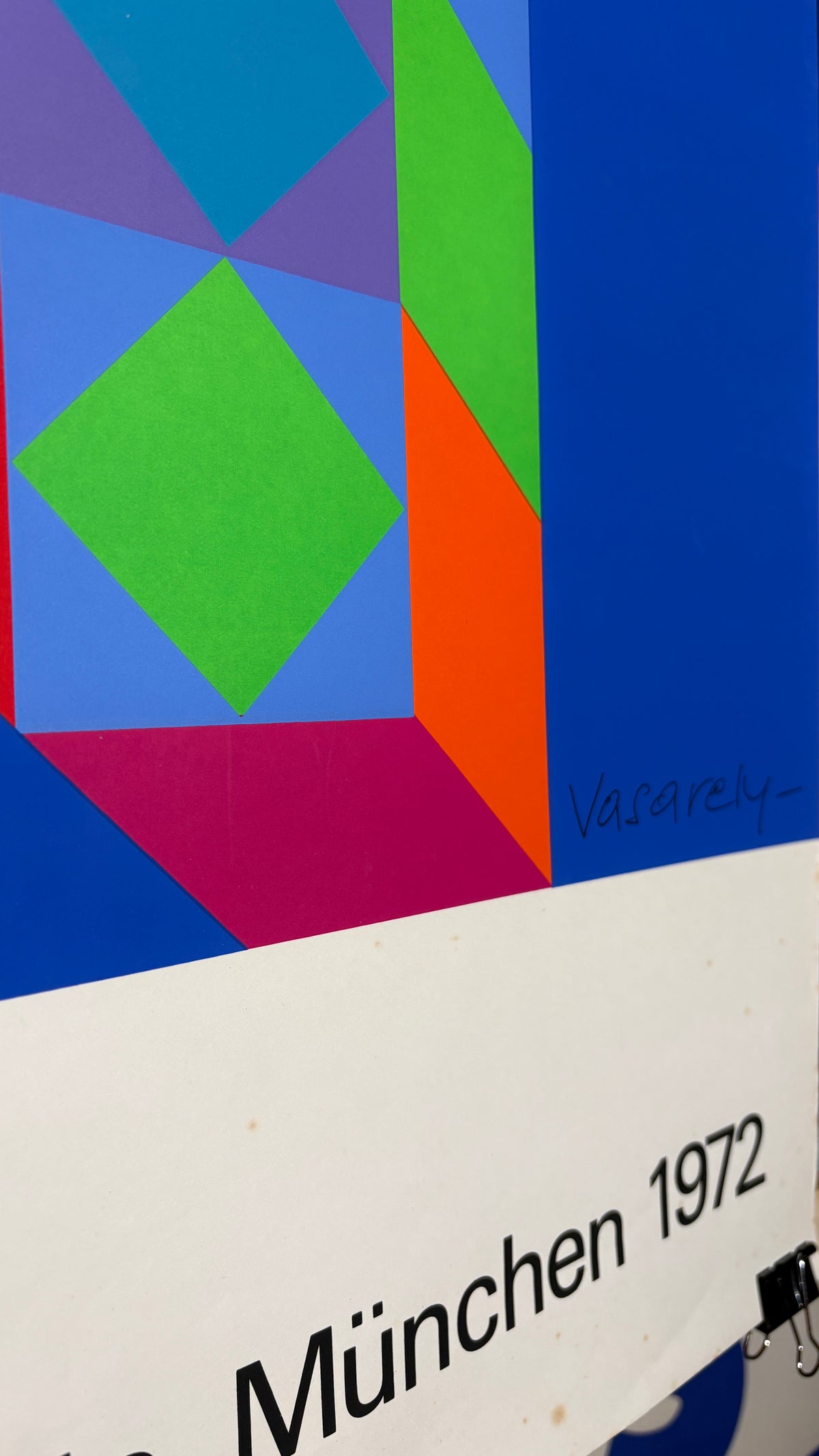 JO Munich / München 1972 Victor Vasarely