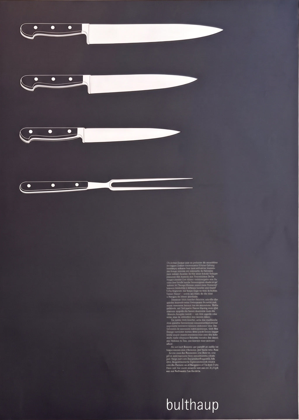 Bulthaup - Messer