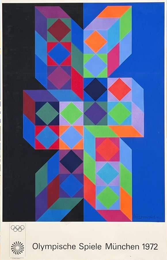 JO Munich / München 1972 Victor Vasarely