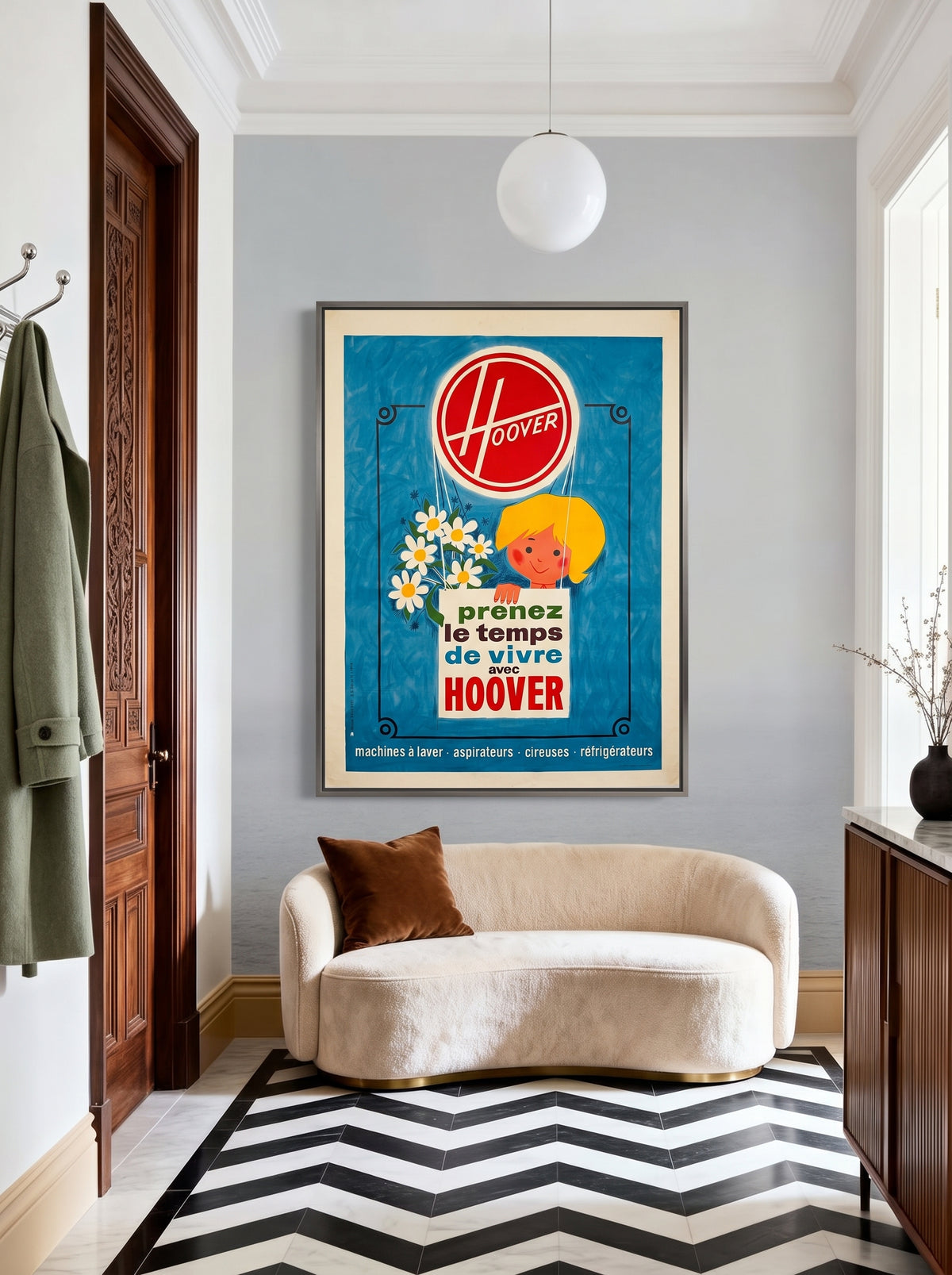 Hoover Prenez le temps poster by Conseil