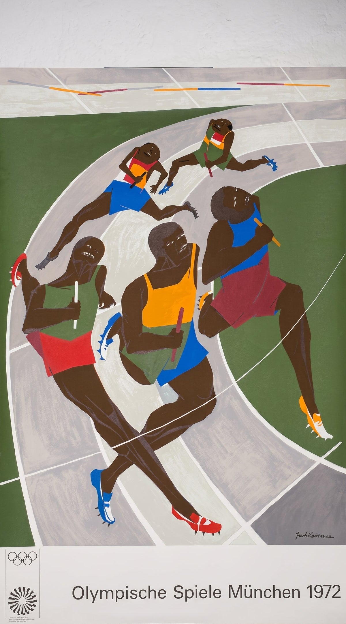 JO Munich / München 1972 Jacob Lawrence - Open Edition
