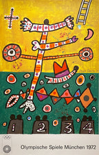JO Munich / München 1972 Alan Davie - Open Edition