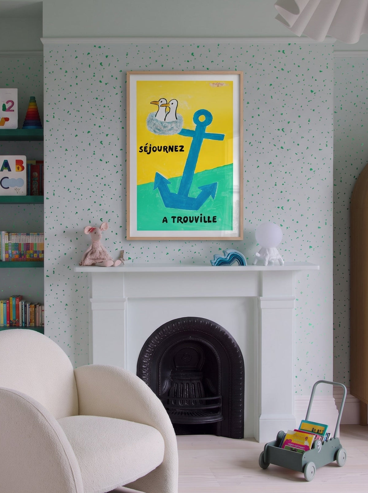 Raymond Savignac poster for Trouville-sur-Mer, Normandy